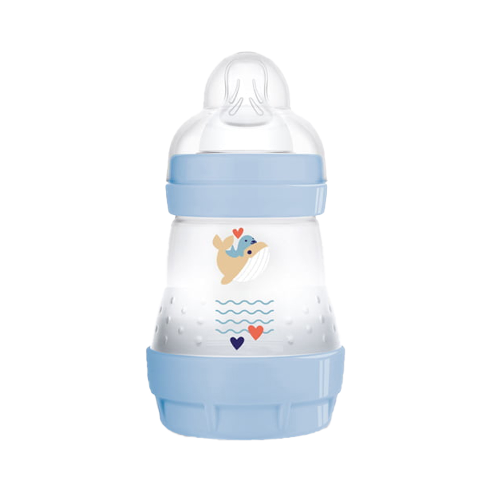 MAM - EASY START ANTI-COLIC Πλαστικό Μπιμπερό ΘΣ 0m+ (αγόρι) - 160ml
